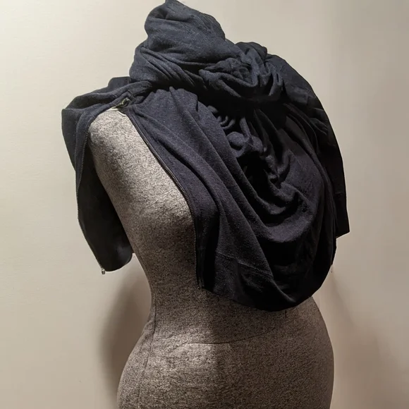 Matty M Midnight Blue Long Sleeve Cozy Top Size XXL - Picture 5 of 6